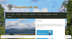 Desktop Screenshot of invergordongolf.co.uk